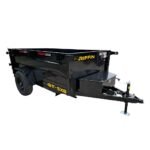 5×8 Hydraulic Dump Trailer 24″ Sides 5,200lb Axle with Brake