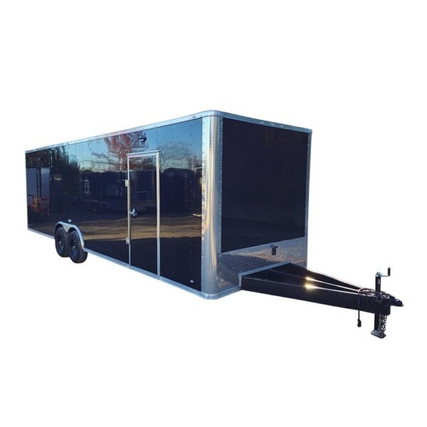 Custom Enclosed Trailer 8.5′ X 28′ Black Event Storage, product image 1