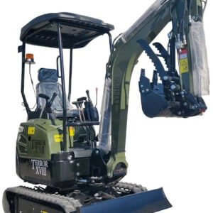 2025 4000 lb Typhon Terror XVIII Mini Excavator Rubber Track with Kubota Diesel Engine USA — primary view