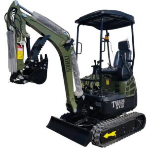 2025 4000 lb Typhon Terror XVIII Mini Excavator Rubber Track with Kubota Diesel Engine USA — gallery view 2