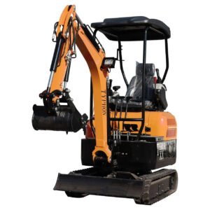 2025 4,000 lb TYPHON TERROR XX Mini Excavator Rubber Track with Kubota D902 Diesel Engine USA — gallery view 2