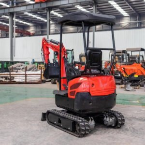 New 4,000 lb TYPHON Lux Mini Excavator Rubber Track with Kubota Diesel Engine USA — gallery view 2