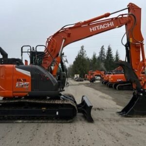 2026 Hitachi ZX135US-7H (BLADE) Hydraulic pin grabber, link thumb, and dig bucket included — gallery view 2