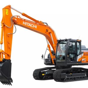 2026 Hitachi ZX160LC-7H Hydraulic link thumb, hydraulic coupler, and dig bucket included — primary view