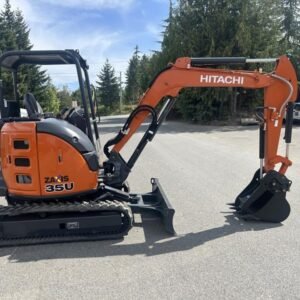 2026 Hitachi ZX35U-5N (STANDARD) 5 YEAR, 5,000 HOUR, WARRANTY! Thumb, coupler, and dig bucket included — gallery view 2