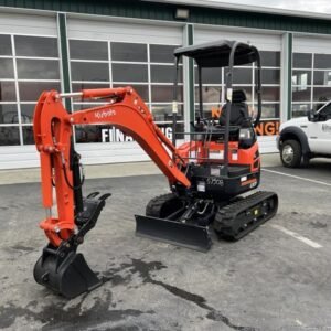 2026 Kubota U17 includes coupler, hydraulic thumb, and dig bucket — primary view