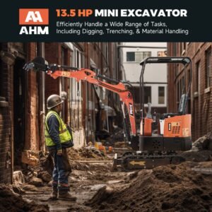 NW-A1 | 13.5 HP B&S Engine Mini Excavator with 6 Attachments — gallery view 3