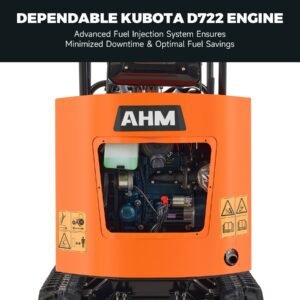 AX-15 | 13.8 HP Kubota Engine Mini Excavator — gallery view 2
