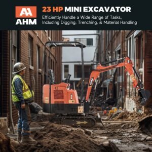AX-16 | 23 HP 1.3 Ton B&S Engine Mini Excavator — gallery view 2