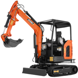 AY-25 | 25 HP Perkins Diesel Engine 2.5 Ton Mini Excavator with Swing Boom & Adjustable Speed — primary view