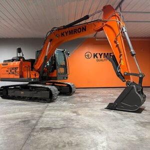 KYMRON® XH140 Pro Series Excavator with Thumb + Cab w/ AC &Heat AM/FM Radio — primary view