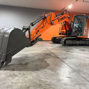 KYMRON® XH140 Pro Series Excavator with Thumb + Cab w/ AC &Heat AM/FM Radio — gallery view 2