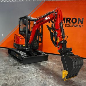 KYMRON® XH32D Pro Series Excavator with Thumb + Cab w/ Heat / AC & Radio — gallery view 2