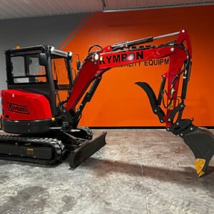 KYMRON® XH42D Pro Series Excavator with Thumb + Cab w/ AC & Radio — primary view