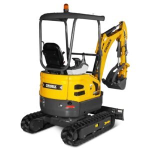 MechMaxx Mini Compact Excavator with Kubota D902 Engine, 89″ Max Digging Depth, 4145 lb Operating Weight, Model MEC17 — gallery view 2
