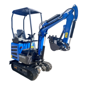 1 Ton Fuel Injected Engine Mini Excavator w/ Side Swing Boom and Pilot Control | MX12-CRPLUS — primary view