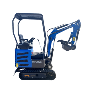 1 Ton Fuel Injected Engine Mini Excavator w/ Side Swing Boom and Pilot Control | MX12-CRPLUS — gallery view 2