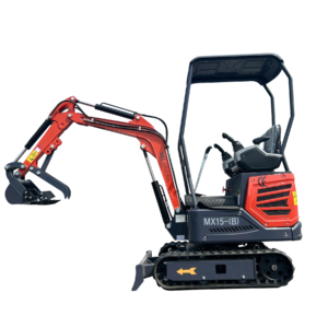 1 Ton, B&S Engine Mini Excavator w/ Pilot Control | MX15-B — gallery view 2